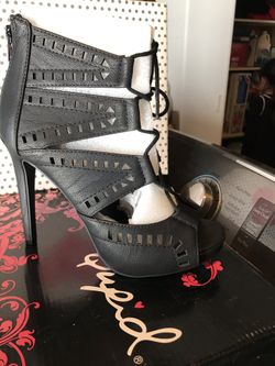Black high heels