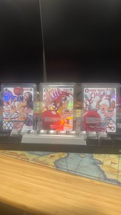 Round1 One Piece Promo Luffy Robin Chopper