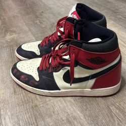 Men Nike Air Jordan 1 High 'Black Toe' 1985