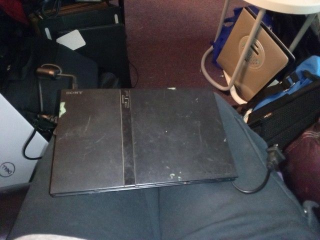 PS2 With Power Cord For Parts