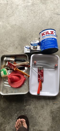 Various Paint Supplies 