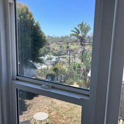 2 Year Old Large Vinyl Window With Sill. (Hudge)