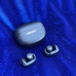 Bose Ultra Open-Ear True Wireless Bluetooth Open Earbuds (Black)