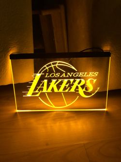 LAKERS LED NEON LIGHT SIGN 8x12