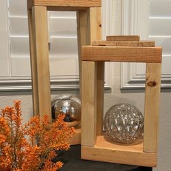 Wooden Decorative Lanterns 