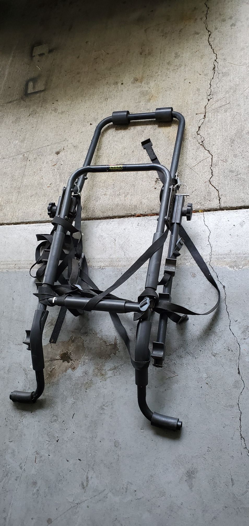 Bicycle rack carrier
