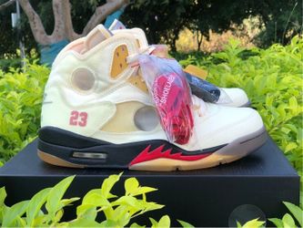 Jordan 5 Retro Off-White Sail 2