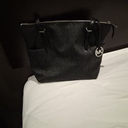 Black On Black Michael Kors Tote