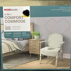 3 In 1 Comfort Commode