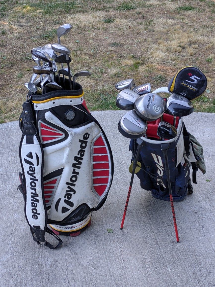 Iron Wedge Hybrid Drive Bundle 2 Bags Titliest TaylorMade Ping 