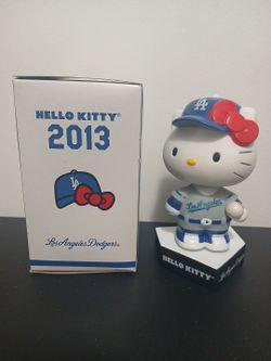 Dodgers- Hello Kitty Bobblehead