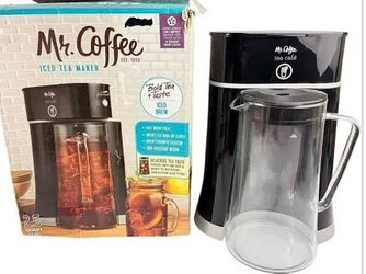 Mr. Coffee Tea Café Iced Tea Maker BVMC-TM33 Complete w/ Pitcher Tested Working