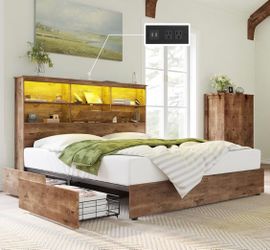 Disassembled King Bed Frame