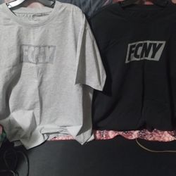 2 Fight Club Newyork Tee Shirts Size Large 