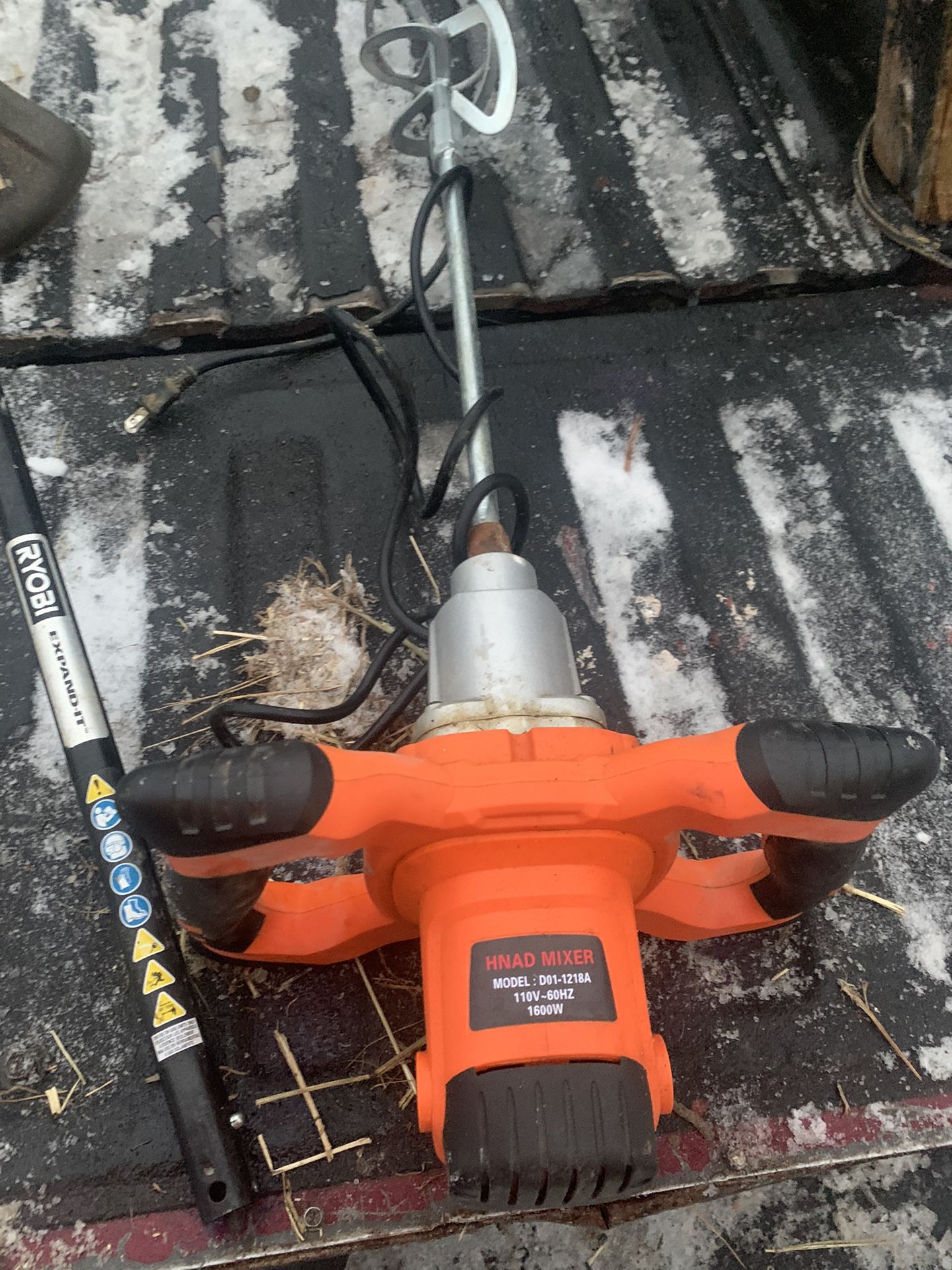 Hand Held Concrete Mixer