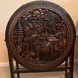 Antique Asian tilt table