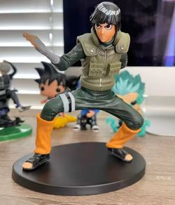 16cm Naruto Anime Figure Rock Lee Hyuuga Hinata Roubu Double Lion Fist Fighting Action Figure Collection Model Doll toys hobbie