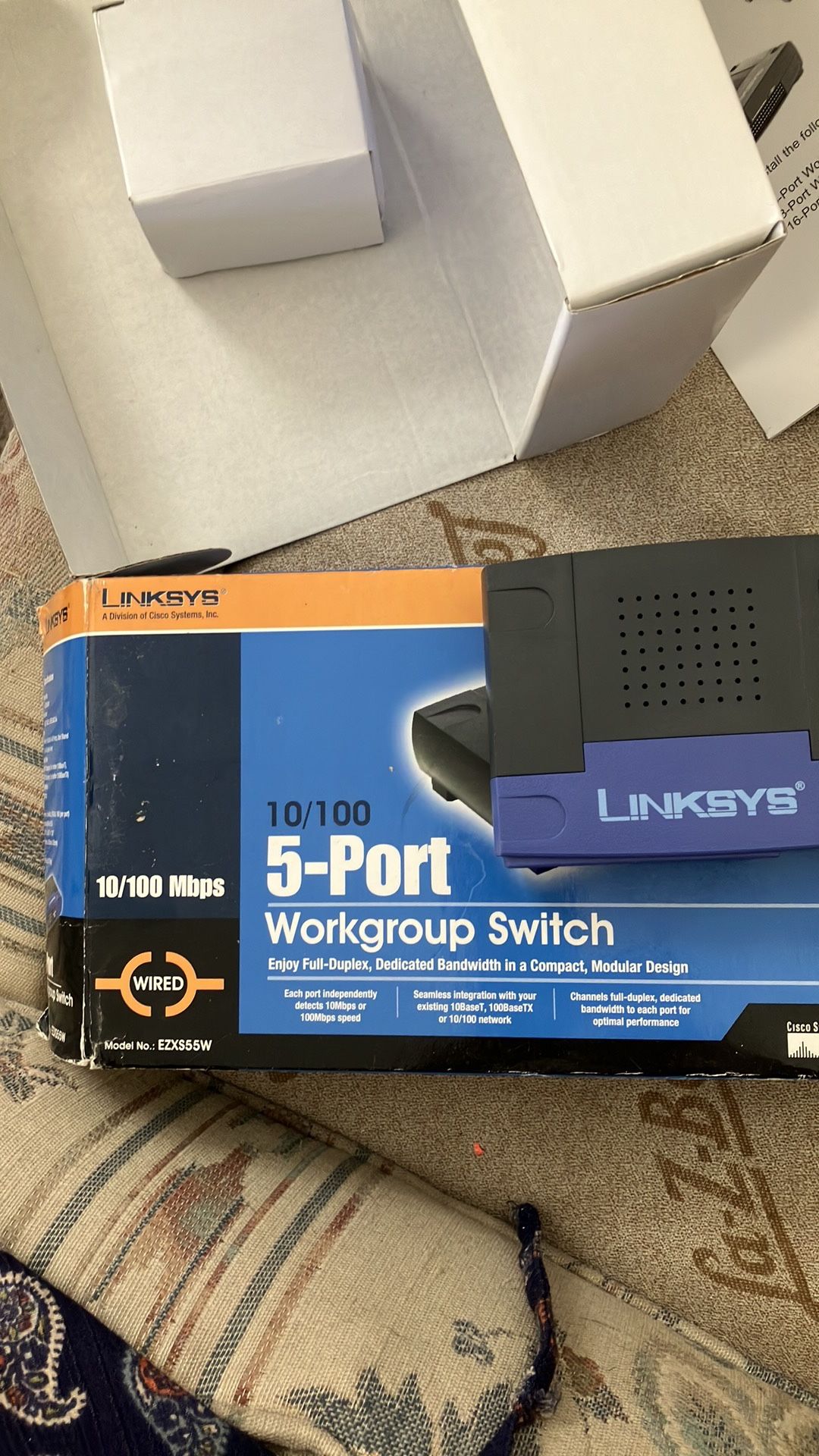 5 Port Workgroup Switch Linksys