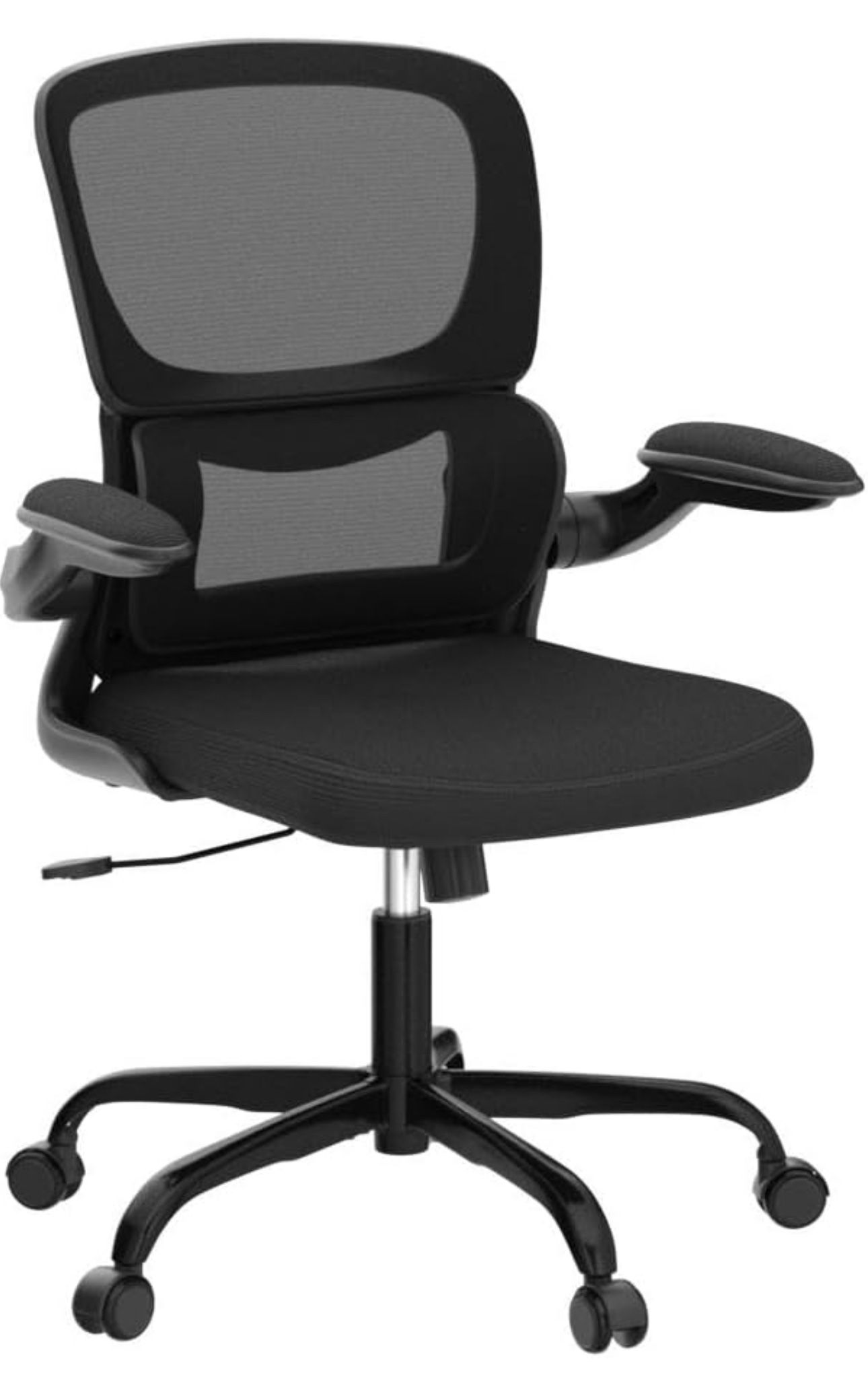 New Razzor Office Chair, Ergonomic Desk Chair with Lumbar Support and Adjustable Armrests, Breathable Mesh Mid Back Computer Chair, Reclining Task Cha
