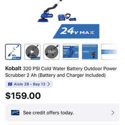 Kobalt Power Scrubber