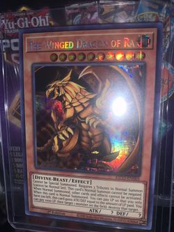 Yugioh Wing Dragon Of Ra (secret Rare)