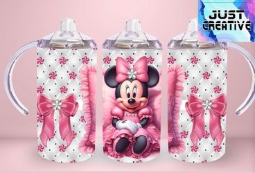 Pink Minnie tumbler