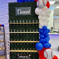 Grass Champagne Wall