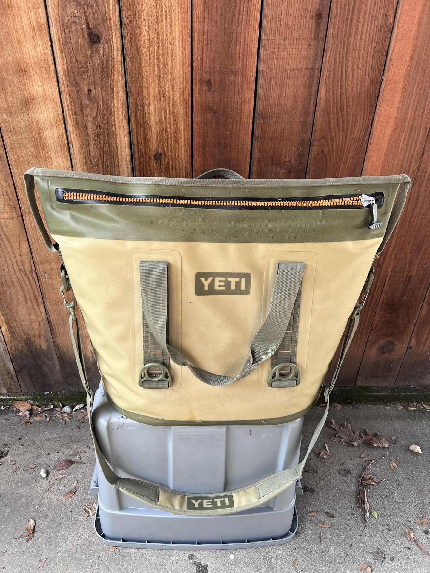 Yeti Hopper Two 30 Soft Sided Cooler Green, Tan & Orange