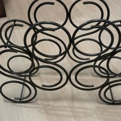 Rod Iron Wine Rack