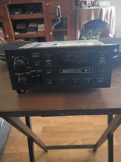 2003 Dodge stock radio with cassette