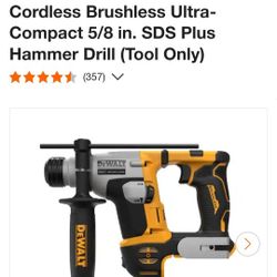 Compact 5/8 in. SDS Plus Hammer Drill