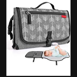 Baby Portable Changing Pad, Waterproof Portable Diaper Changing Table Pad, Travel Baby Changing Pads for Moms, Baby Shower Gift for Boys and Girls (Un