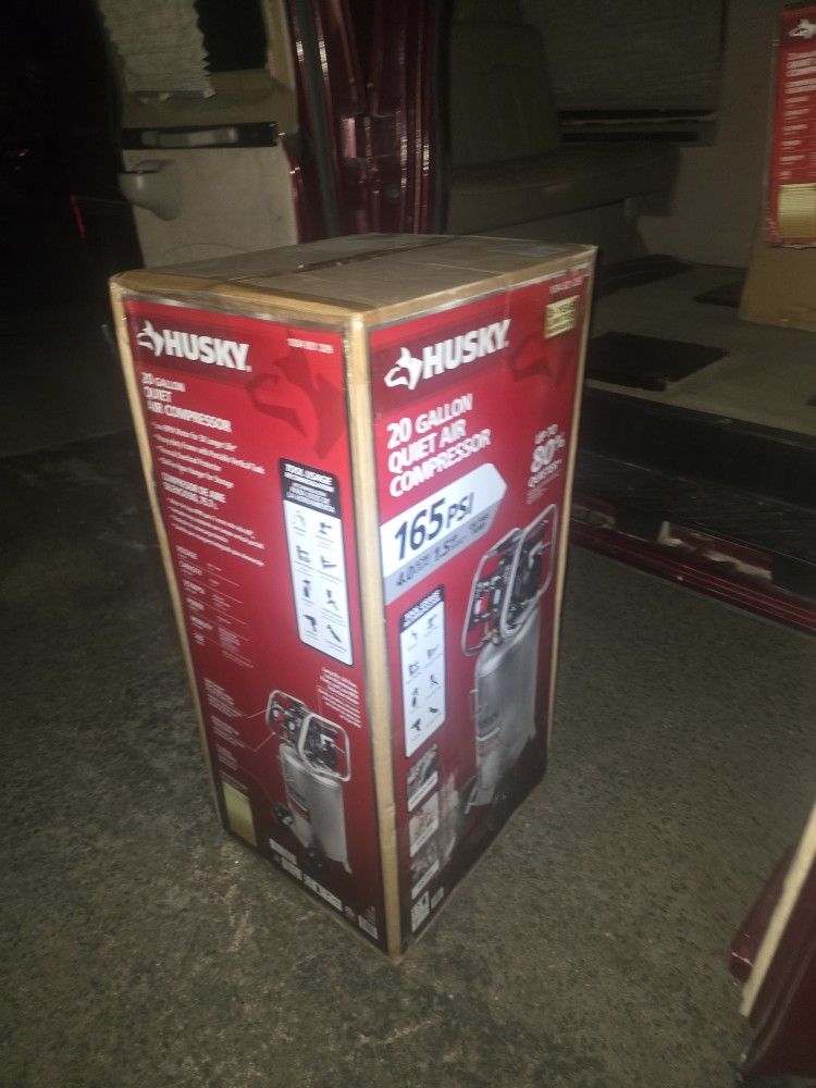 FREE NEW HUSKY COMPRESSOR READ POST