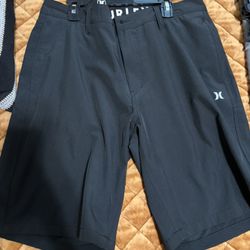 3pairs Men’s Hurley Shorts Sz 34