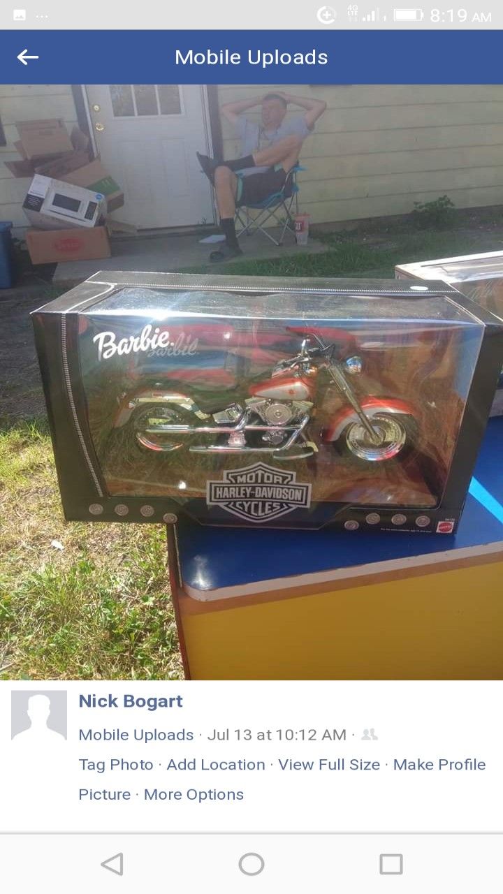 Limited edition Barbie Harley Davidson