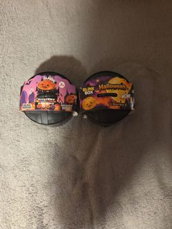2 Halloween dumplings
