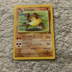 1995 Primeape Pokémon Card 