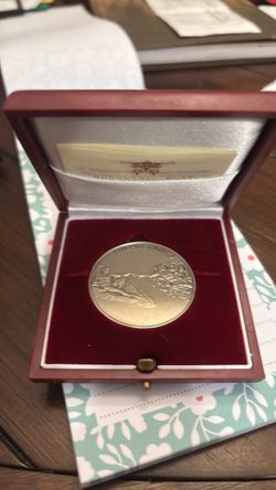 Vatican Medal 1992 scarce .925 silver