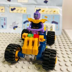 Thanos Monster Truck Minifigure Set| New Custom LEGO Compatible Toys