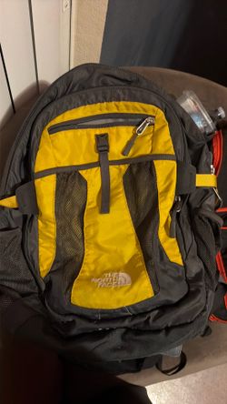 Yellow Northface needs cleaning