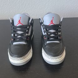 Air Jordan 3 Black Cement Size 6 willing to negotiate
