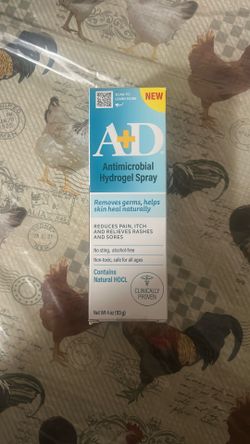 A + D Antimicrobial Hydrogel Spray