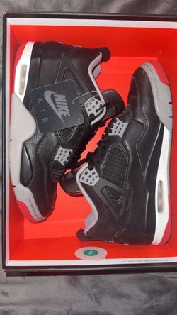 Jordan 4 Bred Reimagined Men's Size 10