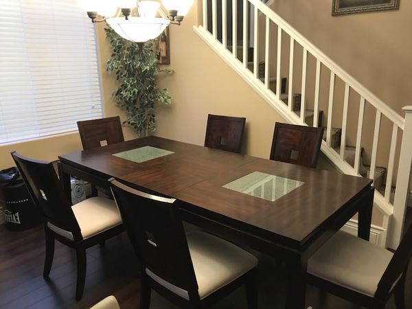 Spiga Dining Room Set Beautiful Modern Mahogany Table With 6 Chairs For In Las Vegas Nv Offerup