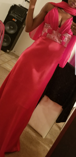 Red size x-small gown