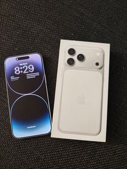 Apple iphone 17 pro max 512gb silver 9/10 unlocked sim free