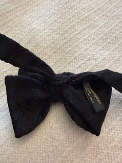 Zegna silk bow tie