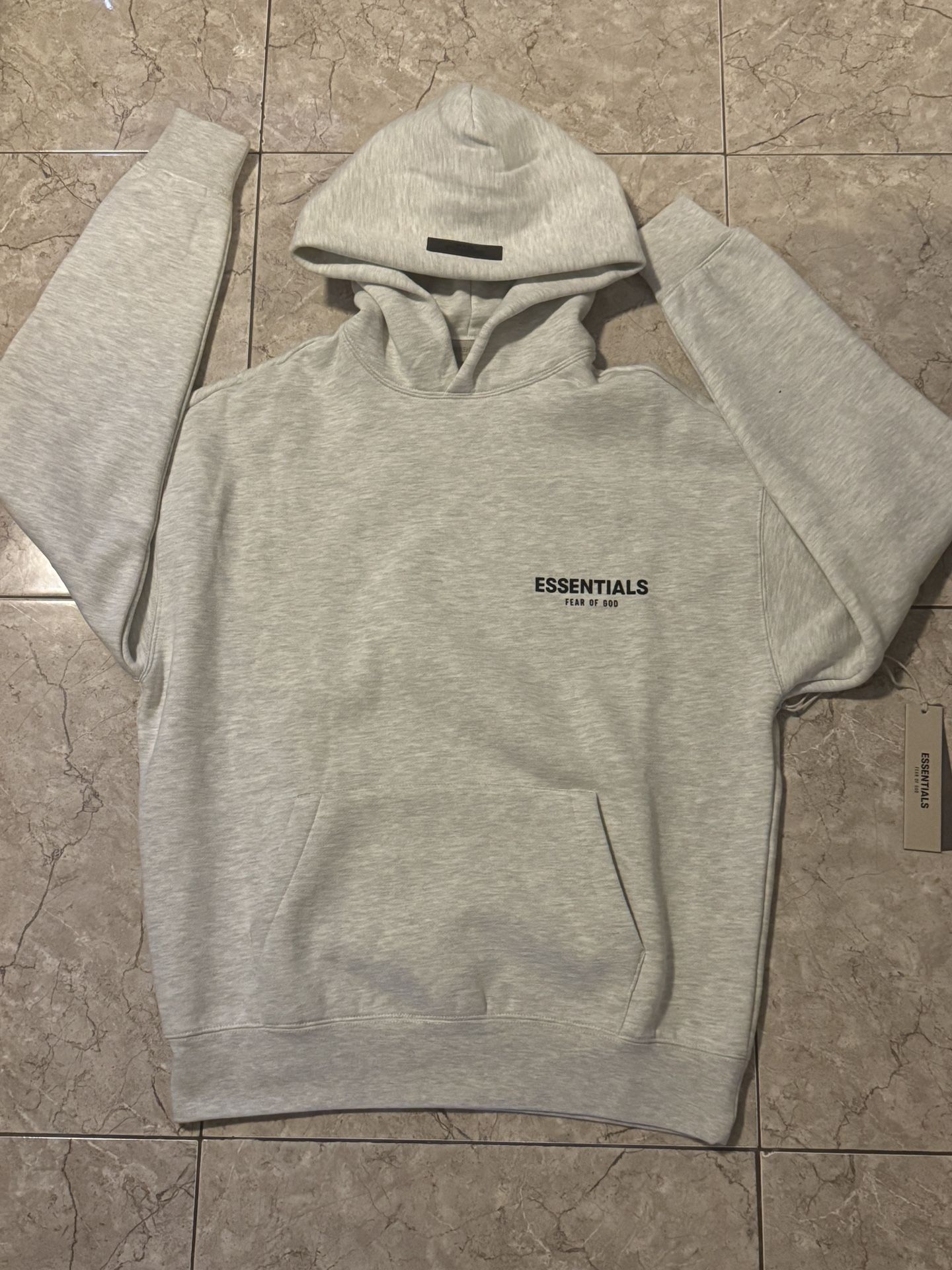 Light Oat Essentials hoodie