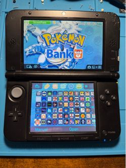 Nintendo Blue 3DS XL - Custom Setup - 64GB