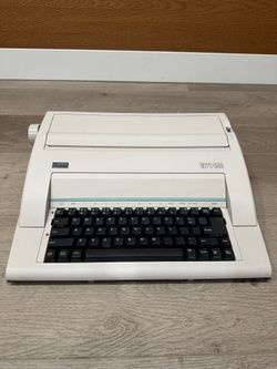 Nakajima WPT-150 Portable Electronic Typewriter TESTED & WORKING AX-150